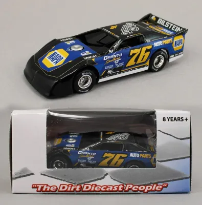 Brandon Overton #76 2025 Late Model Dirt DW625M584 1:64 scale Brandon Overton #76 2025 Late Model Dirt DW625M584 1:64 scale