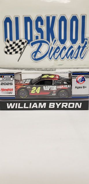 William Byron #24 Raptor High Heat 2025 Nascar Cup Series C242565RPTWB 1:64 Scale