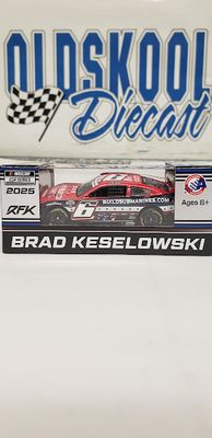 Brad Keselowski #6 BiuldSubmarines.com Salutes 2025 Nascar Cup Series CX62565SALBW 1:64 scale