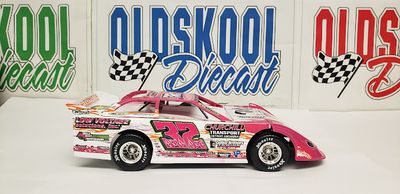 Bobby Pierce #32 World 100 Cancer 2025 Late Model Dirt DW225M632 1:24 scale