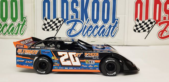 Ricky Thornton Jr. ( Black ) #20RT 2025 Late Model Dirt DW225M622 1:24 scale