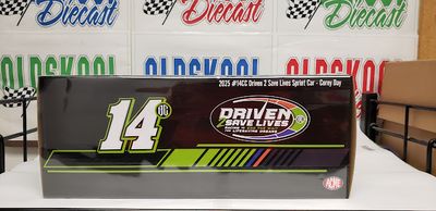 Corey Day #14CC Driven 2 Save Lives 2025 ACME Sprint Car A1825016 1:18 scale