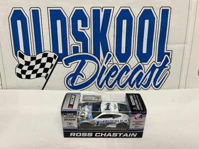 Ross Chastain #1 Busch Light Farming 2025 Nascar Cup Series FOIL NUMBER CX12561BLFRZ 1:64 scale