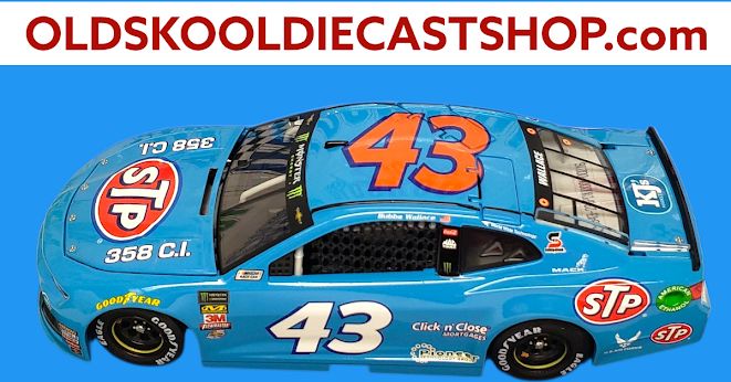 Darrell Wallace Jr. # 43 STP Darlington Raceway Official Throwback Weekend 2018 Nascar International C431823SPDX 1:24 scale