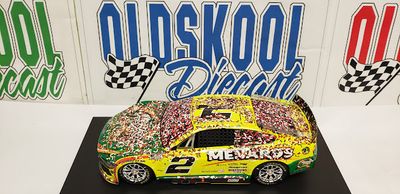 Austin Cindric #2 Menards / Quaker State 4/27/25 Talladaga Race Win 2025 Nascar Cup Series WX22523MENAEJ 1:24 scale