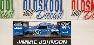 Jimmie Johnson #84 Carvana 2026 Nascar Cup Series C842661CAVJJ 1:64 scale