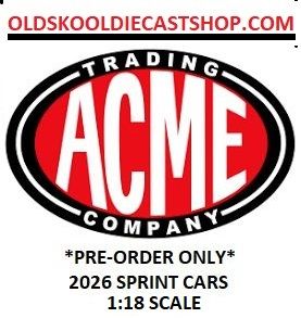 *PRE-ORDER ONLY* Scotty Thiel #16C Greg Wheeler Motorsports 2026 ACME Winged Sprint Car A1826023 1:18 Scale
