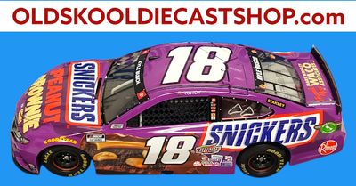 Kyle Busch #18 Snickers Peanut Butter Brownie 2021 Nascar Cup Series C182123SPBKB 1:24 Scale