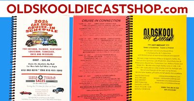2026 CAR SHOW CRUISE-IN SCHEDULE BOOK
