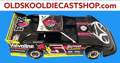 Brandon Sheppard #B5 Dome 2025 Late Model Dirt DW225M635 1:24 scale