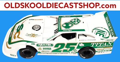 Jason Ferger #25 Dome 2025 Late Model Dirt DW225M636 1:24 Scale