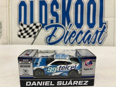 Daniel Suarez #99 Telcel 2025 Nascar Cup Series C992565TELDZ 1:64 Scale