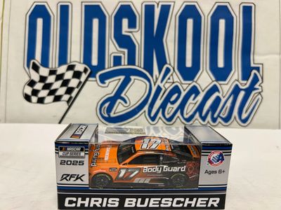 Chris Buescher #17 Body Guard Mexico 2025 Nascar Cup Series C172565BGMCH 1:64 scale
