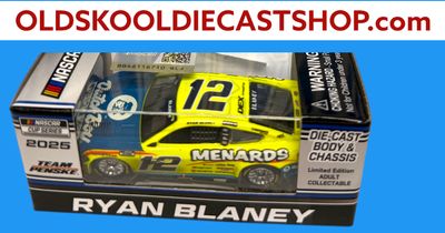 Ryan Blaney #12 Menards / Phoenix 11/2 Race Win 2025 Nascar Cup Series W122561MENRBH 1:64 scale
