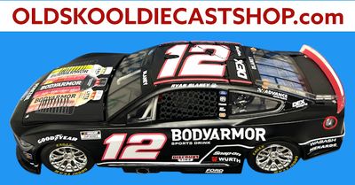 Ryan Blaney #12 BodyArmor Black 2025 Nascar Cup Series C122523BABRB 1:24 scale