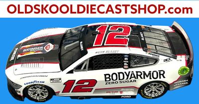 Ryan Blaney #12 Body Armor Zero Sugar 2024 Nascar Cup Series C122423BAZRB 1:24 scale