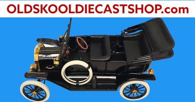 1991 Ford Model T- Convertible Black 2008 Franklin Mint B11F080 Limited Edition 1:16 Scale