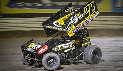 *PRE-ORDER ONLY* Conner Morrell #28M Tub O'Towels 2026 ACME Winged Sprint Car A1826026 1:18 Scale