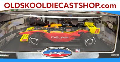 Scott Sharp #8 Delphi 2002 Greenlight Collectibles Indy Car Series Garage Limited Edition 1:18 scale