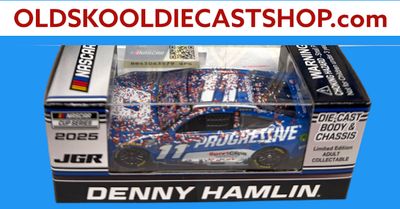 Denny Hamlin #11 Progressive Dover Win 2025 Nascar Cup Series W112561PRODHN 1:64 scale