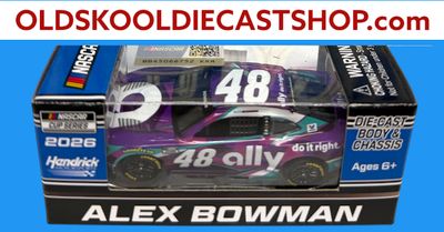 Alex Bowman #48 Ally 2026 Nascar Cup Series C482661ALYAL 1:64 scale