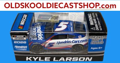 Kyle Larson #5 HendrickCars.com 2026 Nascar Cup Series CX52661HENKL 1:64 scale