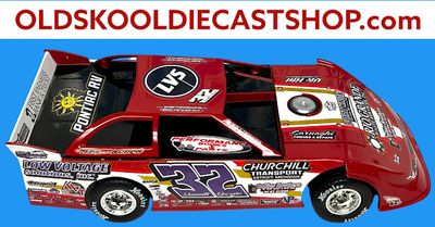 Bobby Pierce #32 2026 ADC Late Model Dirt Series DW226M662 1:24 Scale