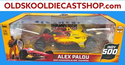 Alex Palou #10 2025 Indianapolis 500 Champion 2025 IXO Indy Car IND18031 1:18 Scale