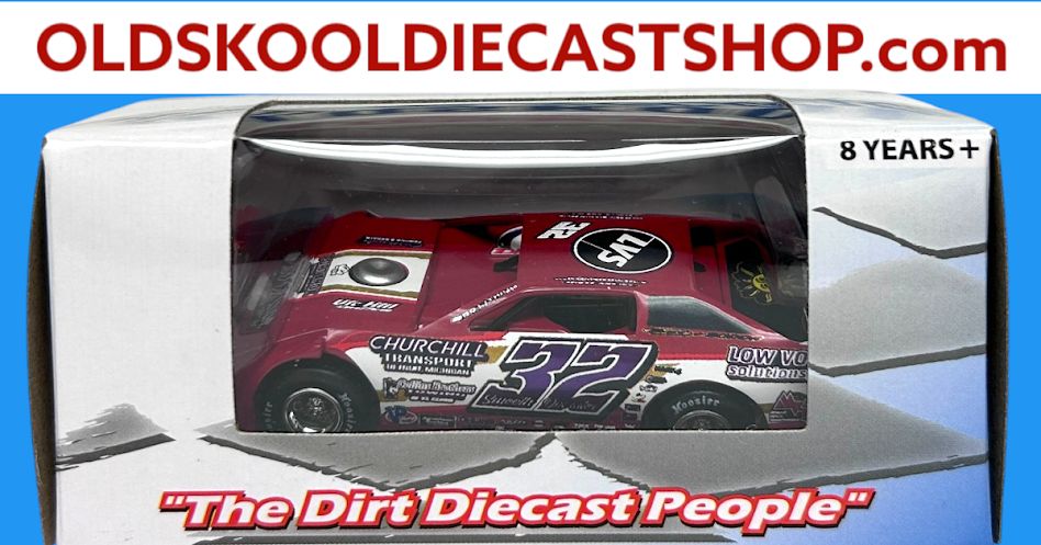 Bobby Pierce #32 2026 ADC Late Model Dirt DW626M662 1:64 scale