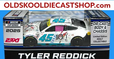 Tyler Reddick #45 Jordon Brand Charlotte 2025 Nascar Cup Series C452561JOFTK 1:64 Scale
