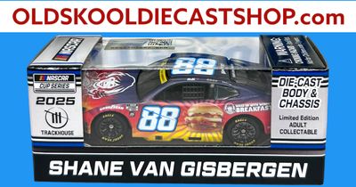 Shane Van Gisbergen #88 Wendy's Breakfast Baconator 2025 NASCAR Cup Series C882561WBCSV 1:64 Scale