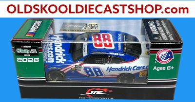Rajah Caruth #88 Hendrickcars.com 2026 NASCAR O'Reilly Auto Parts Series N882665HENRX 1:64 scale