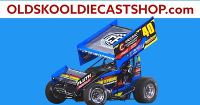 *PRE-ORDER ONLY* Clint Garner #40 Electric Construction Company 2026 ACME Winged Sprint Car A1826029 1:18 Scale