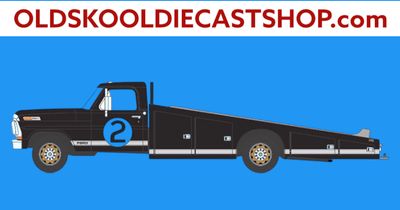 *PRE-ORDER ONLY* 1970 Ford F350 Ramp Truck - #2 1966 Le Mans 2026 ACME Shelby 1966 Endurance Racing Champions Shelby Ford Ramp Trucks A1801423 1:18 Scale