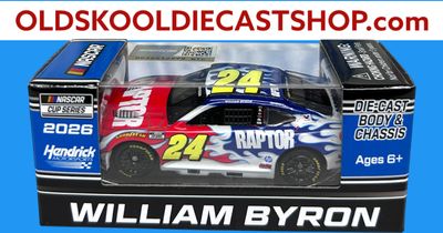 William Byron #24 Raptor 2026 NASCAR Cup Series C242661AXRWB 1:64 scale