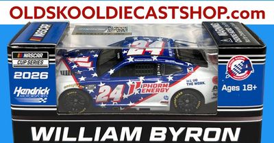 William Byron #24 Phorm Energy 2026 NASCAR Cup Series C242661PHMWB 1:64 scale