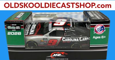 Ross Chastain #9 Carolina Carports 2026 NASCAR O'Reilly Auto Parts Series NX92665CCPRZ 1:64 scale