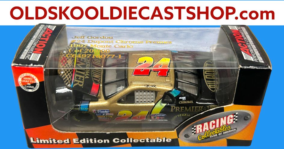 Jeff Gordon #24 Dupont Chroma Premier 1997 Racing Collectables C649716077-1 1:64 Scale