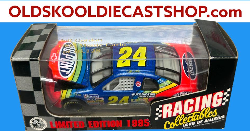 Jeff Gordon #24 1995 Racing Collectables 1:64 Scale