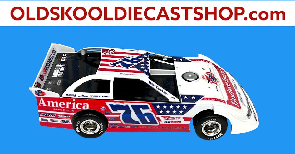 Brandon Overton #76 2026 ADC Late Model Dirt Series DW226M696 1:24 Scale