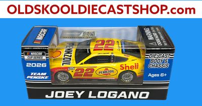Joey Logano #22 Shell-Pennzoil 2026 NASCAR Cup Series C222661SHPJL 1:64 scale