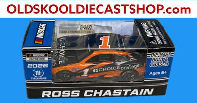 Ross Chastain #1 Choice Privileges 2026 NASCAR Cup Series CX12661CHPRZ 1:64 scale