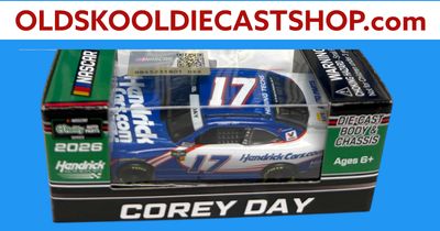 Corey Day #17 Handrickcars.com 2026 NASCAR O'Reilly Auto Parts Series N172665HENCC 1:64 scale