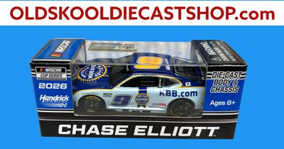 Chase Elliott #9 Kelly Blue Book 2026 NASCAR Cup Series CX92661KBBCL 1:64 scale