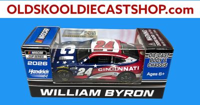 William Byron #24 Cincinnati 2026 NASCAR Cup Series C242661CINWB 1:64 scale