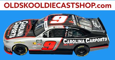 Ross Chastain #9 Carolina Carports 2026 NASCAR O'Reilly Auto Parts Series NX92623CCPRZ 1:24 Scale