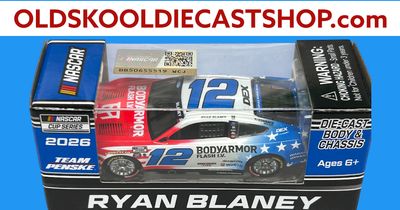 Ryan Blaney #12 Body Armor Red White and Blue 2026 NASCAR Cup Series C122661SALRB 1:64 scale