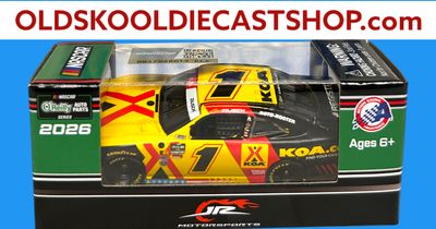 Connor Zilisch #1 KOA 2026 NASCAR O'Reilly Auto Parts Series NX12665KOAZI 1:64 scale