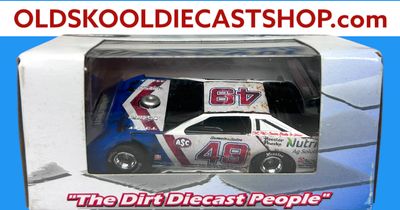 Jonathan Davenport #49 Brewster Baker Movie Car 2019 Late Model Dirt DW619M189 1:64 scale