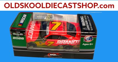 Justin Allgaier #7 Brandt 2026 NASCAR O'Reilly Auto Parts Series NX72665BRAAG 1:64 scale
